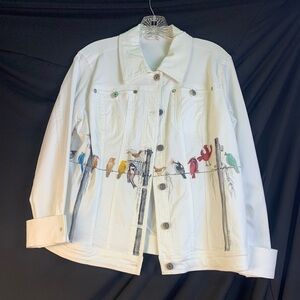 Simon Chang Jacket (hand painted)